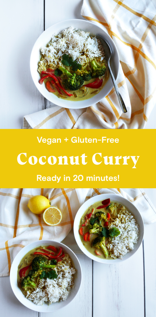 20 Minute Vegan Coconut Curry