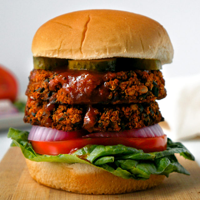 BBQ Black Bean Veggie Burgers (Vegan) – Daughter of Seitan