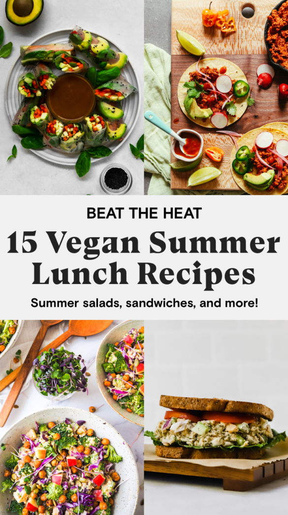 15 Vegan Summer Lunch Recipes to Beat the Heat – Daughter of Seitan