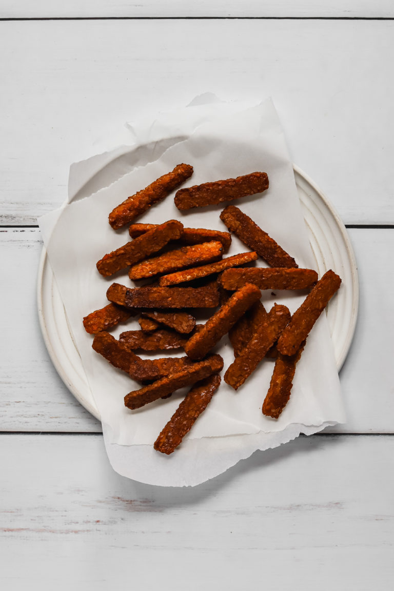 Sweet and Smoky Tempeh Bacon (Vegan) Daughter of Seitan