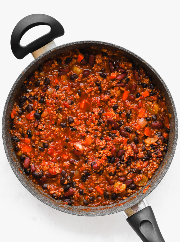 Meaty Vegan TVP Chili (High Protein Recipe) Daughter of Seitan