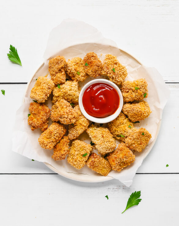 Baked Tofu Chicken Nuggets (Vegan Recipe) Daughter of Seitan