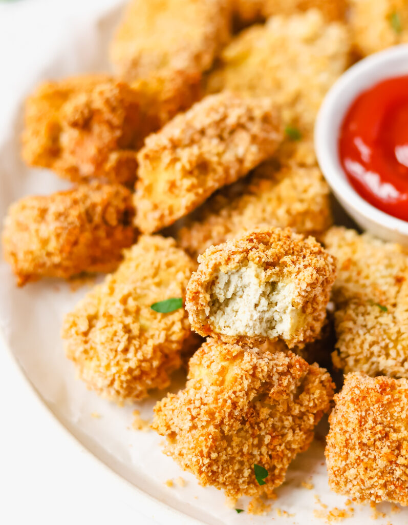 Baked Tofu Chicken Nuggets (Vegan Recipe) Daughter of Seitan