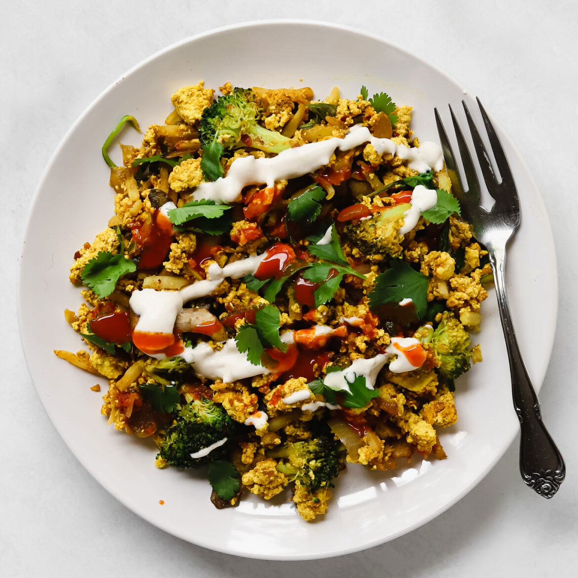 The Best Tofu Scramble with Veggies (Vegan) Daughter of Seitan