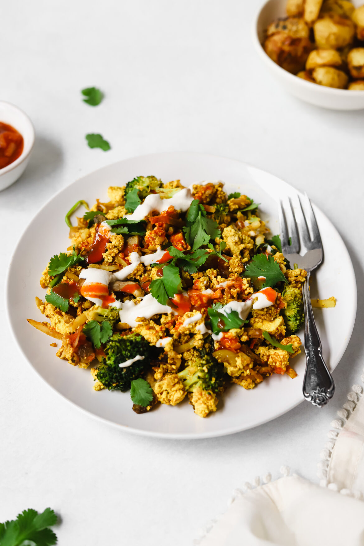 The Best Tofu Scramble with Veggies (Vegan) Daughter of Seitan