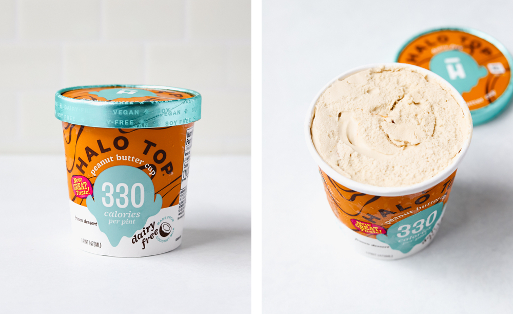 Dairy free halo top ice cream peanut butter cup flavor